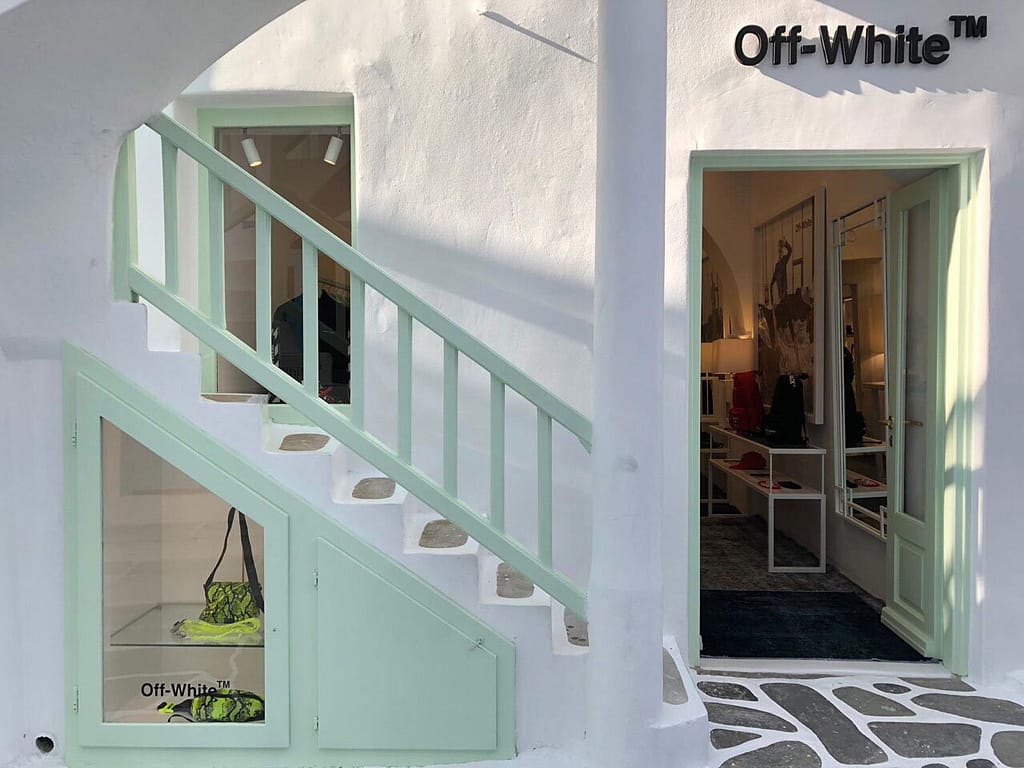 Siderenies Kataskeues Gia Katastima Rouxon Off White Stin Mykono (2)